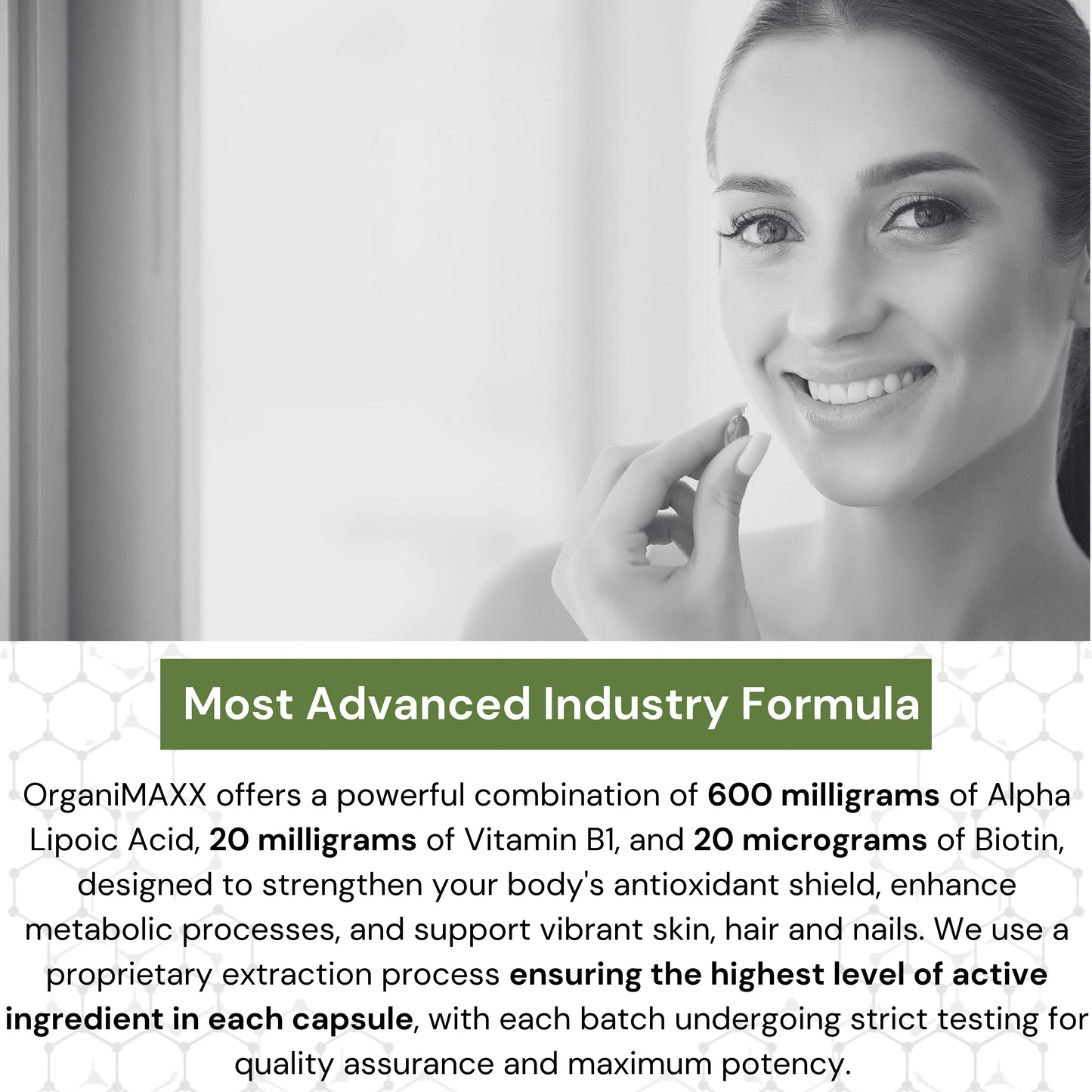 OrganiMAXX Alpha Lipoic Acid Capsules - 125 Count OrganiMAXX.
