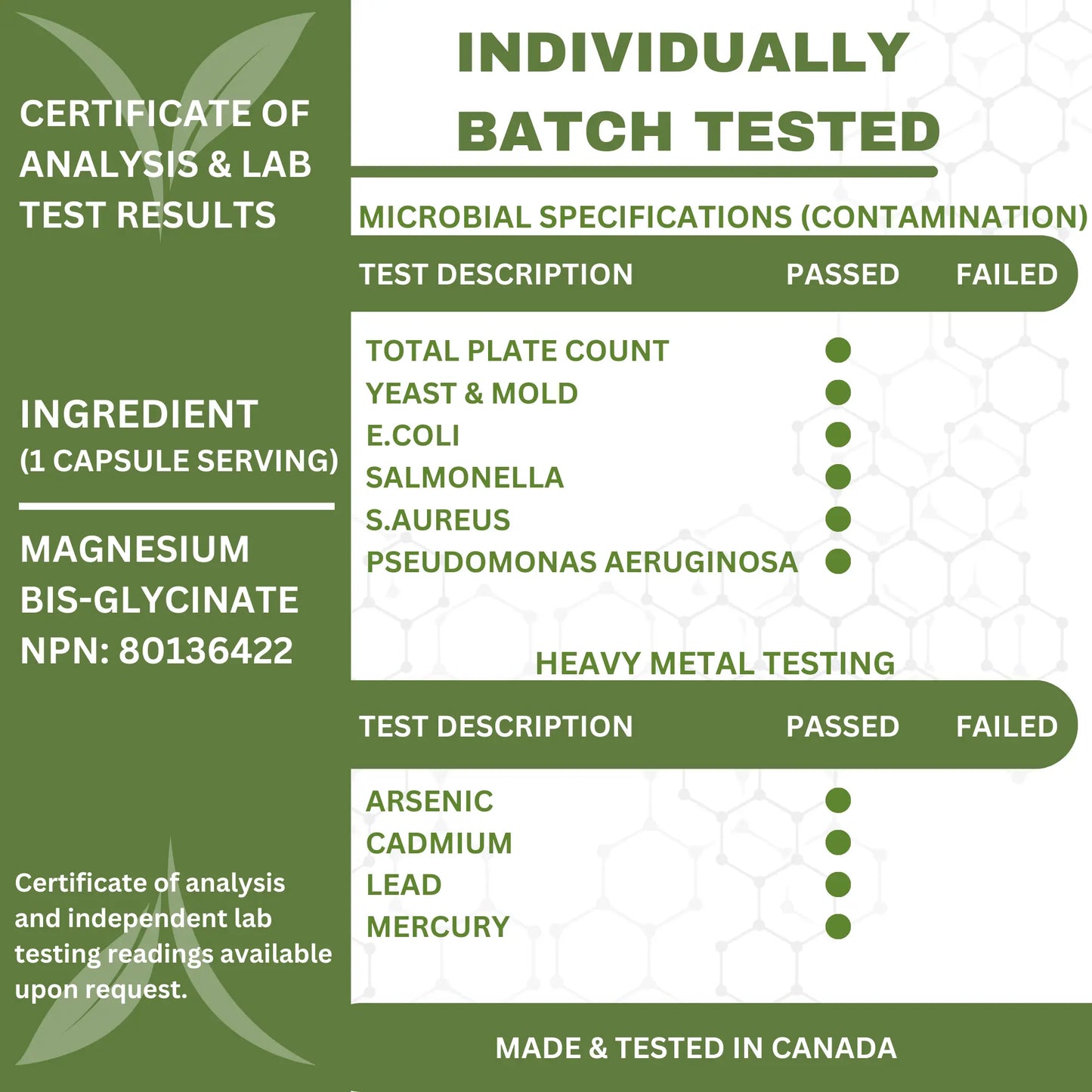 OrganiMAXX Magnesium Glycinate Fully Chelated - 240 Count OrganiMAXX.