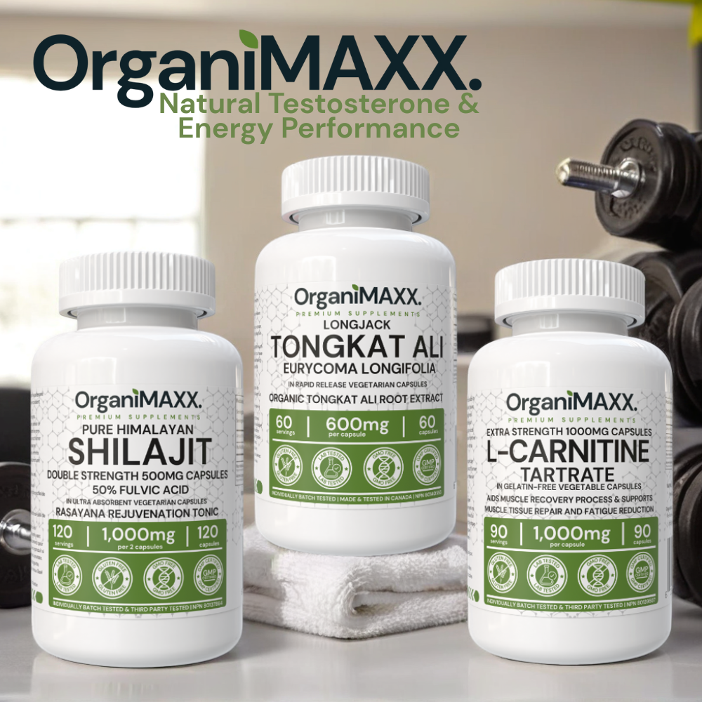 Boost Testosterone & Energy Naturally | Performance Supplements That Work   OrganiMAXX.