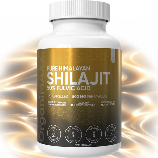 OrganiMAXX Pure Himalayan Shilajit Capsules OrganiMAXX.