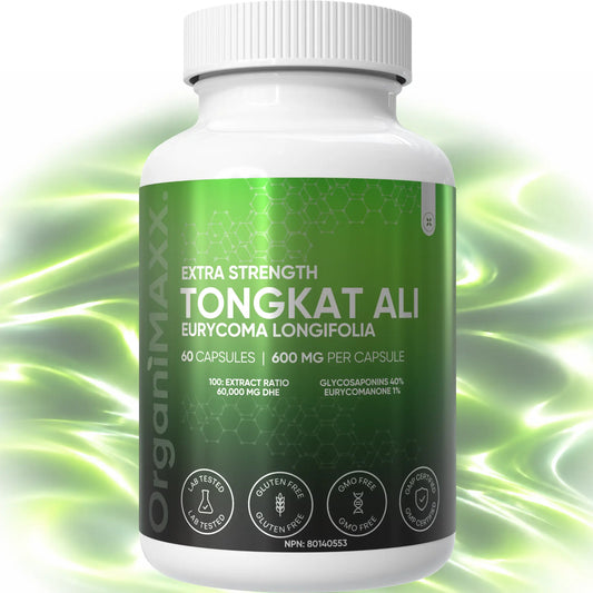 OrganiMAXX Tongkat Ali 600 MG Capsules OrganiMAXX.