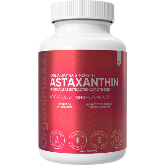 OrganiMAXX Astaxanthin One A Day Capsules OrganiMAXX.