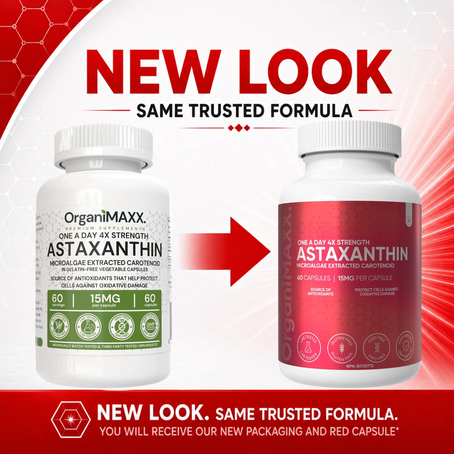 OrganiMAXX Astaxanthin One A Day Capsules OrganiMAXX.