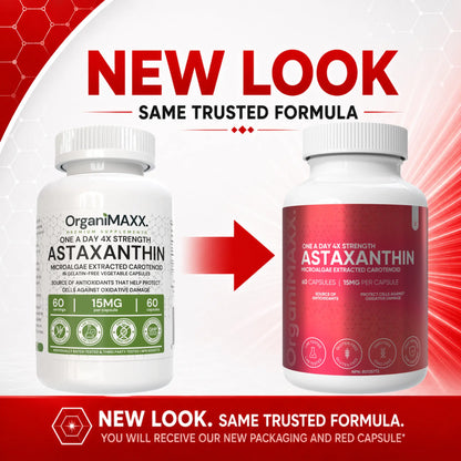 OrganiMAXX Astaxanthin One A Day Capsules OrganiMAXX.