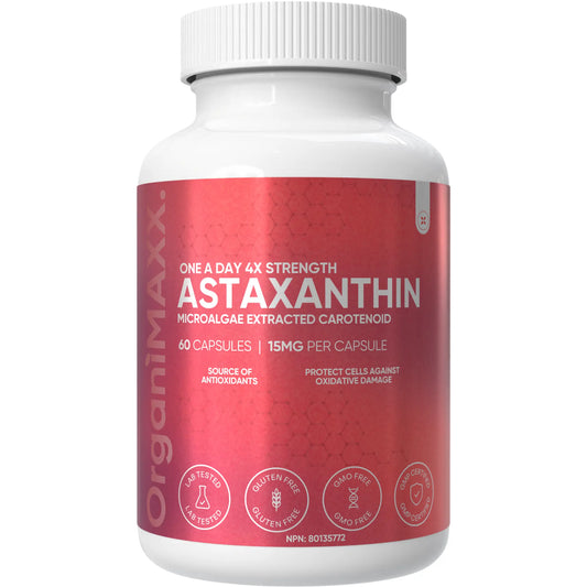 OrganiMAXX Astaxanthin One A Day Capsules OrganiMAXX.