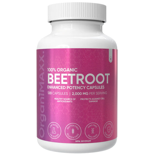 OrganiMAXX Beetroot Capsules 2,000 MG OrganiMAXX.