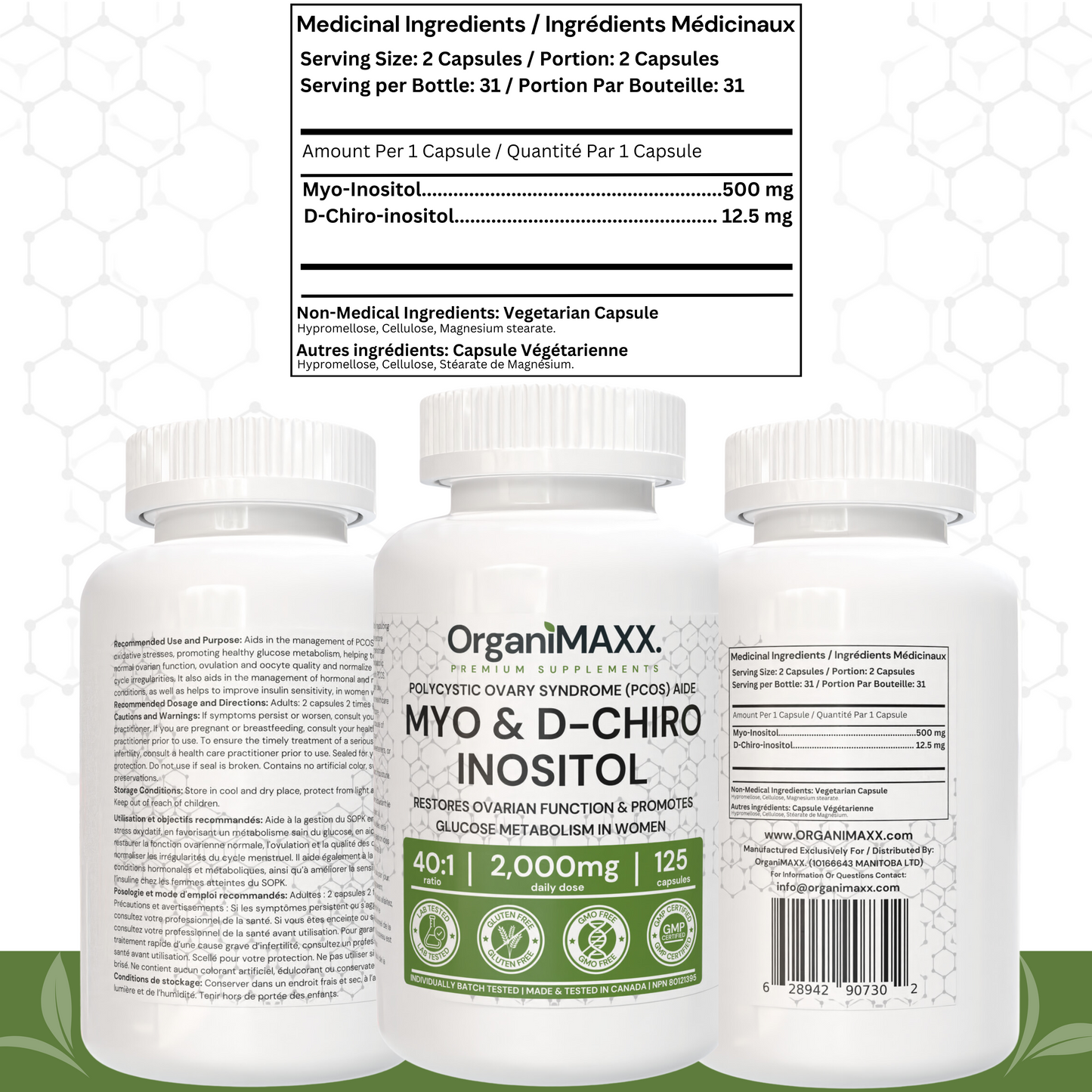 Myo-Inositol & D-Chiro Inositol