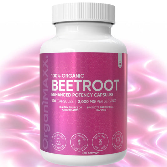 OrganiMAXX Beetroot Capsules 2,000 MG OrganiMAXX.