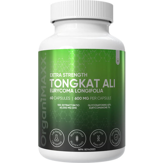 OrganiMAXX Tongkat Ali 600 MG Capsules OrganiMAXX.