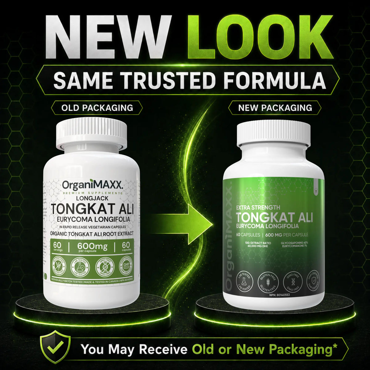 OrganiMAXX Tongkat Ali 600 MG Capsules OrganiMAXX.