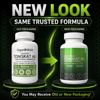 OrganiMAXX Tongkat Ali 600 MG Capsules OrganiMAXX.