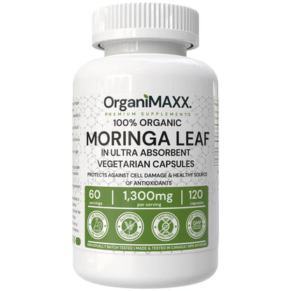 Moringa Capsule Organic Moringa Leaf Capsule OrganiMAXX